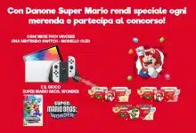 Concorso Danone Super Mario: vinci Nintendo Switch Oled