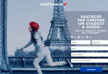 Concorso gratuito Air France: vinci volo a Parigi