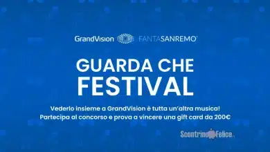 Concorso gratuito GrandVision Fantasanremo 2025