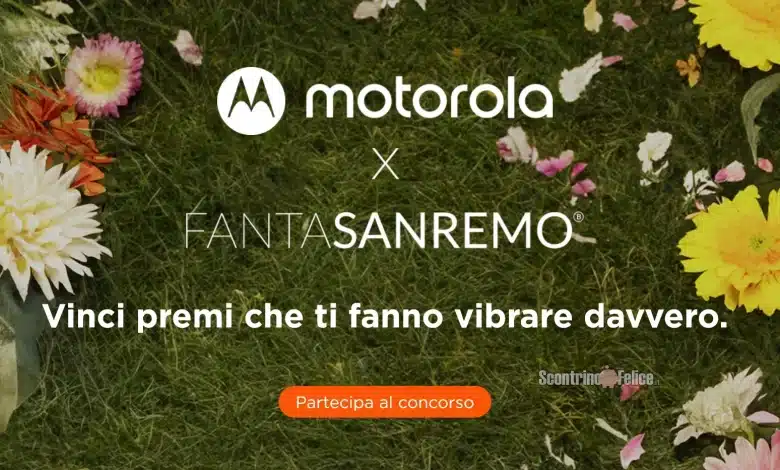 Concorso gratuito Motorola Fantasanremo 2025