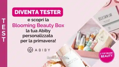 Diventa tester Abiby Blooming Beauty Box