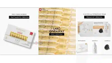 Giveaway Labo Suisse: vinci kit Crescina