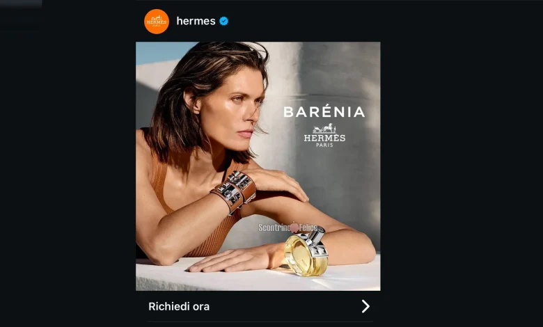 Richiedi il campione omaggio profumo Hermes Barénia