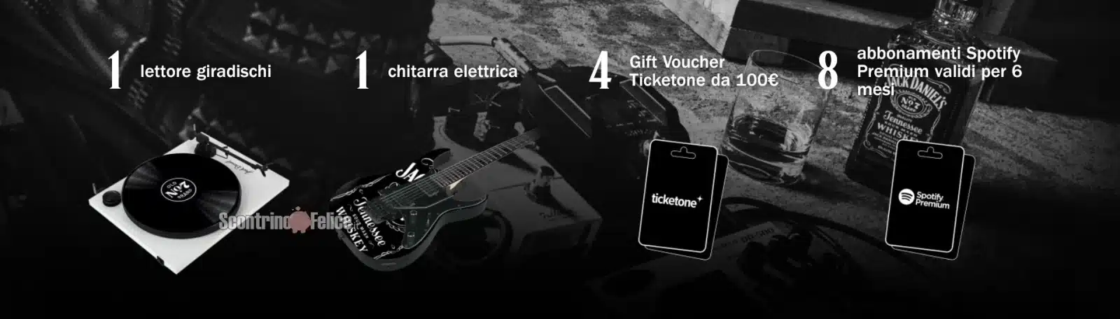 Concorso Jack Daniels: vinci la musica 1