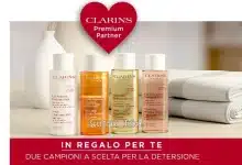 Campioni gratuiti Clarins detersione da richiedere subito