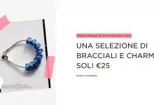 Charm e Bracciali Pandora in offerta a soli 25 euro