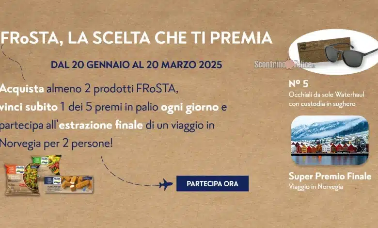 Concorso Frosta "La scelta che ti premia"