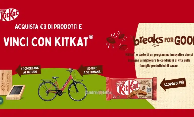 Concorso Kit Kat e Lion “Breaks For Good Contest”