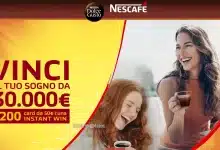 Concorso Nescafé Dolce Gusto "Vinci il tuo sogno"