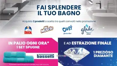 Concorso Oust, Glade, Duck, Mr Muscle Fai splendere il tuo bagno