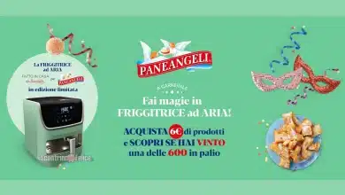 Concorso Paneangeli e Cameo: vinci 600 friggitrici ad aria