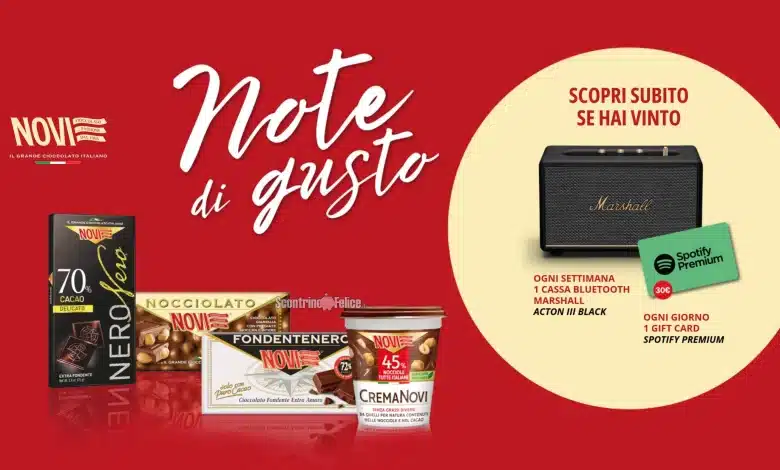 concorso Novi "Note di gusto"