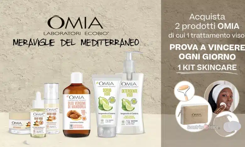 concorso omia kit skincare 2025