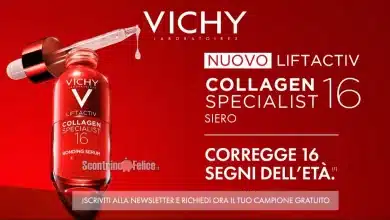 Campione gratuito siero Liftactiv Collagen Specialist di Vichy da richiedere subito