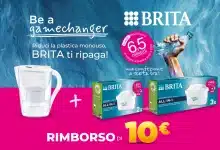 Cashback Brita: richiedi un rimborso di 10 euro