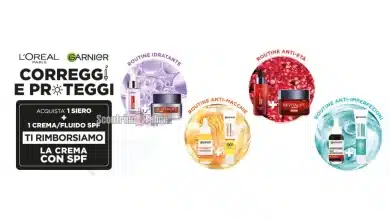 Cashback L'Oreal e Garnier "Correggi e Proteggi"