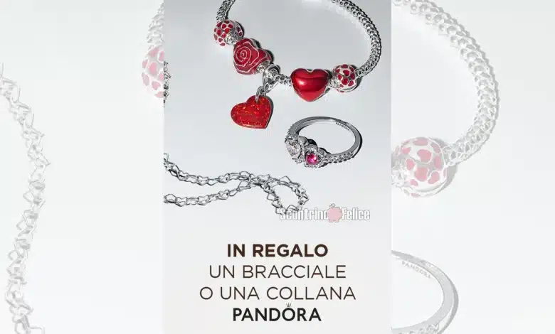 Collana e Bracciale Pandora in regalo per San Valentino 2025