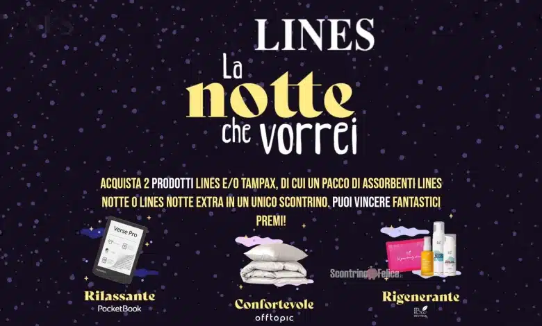 Concorso Lines "La notte che vorrei"