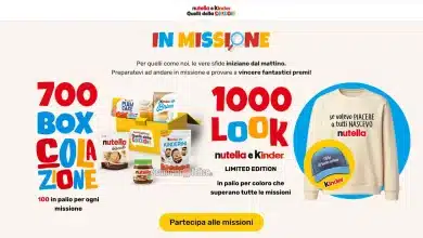 Concorso Nutella e Kinder "Quelli della colazione in missione"