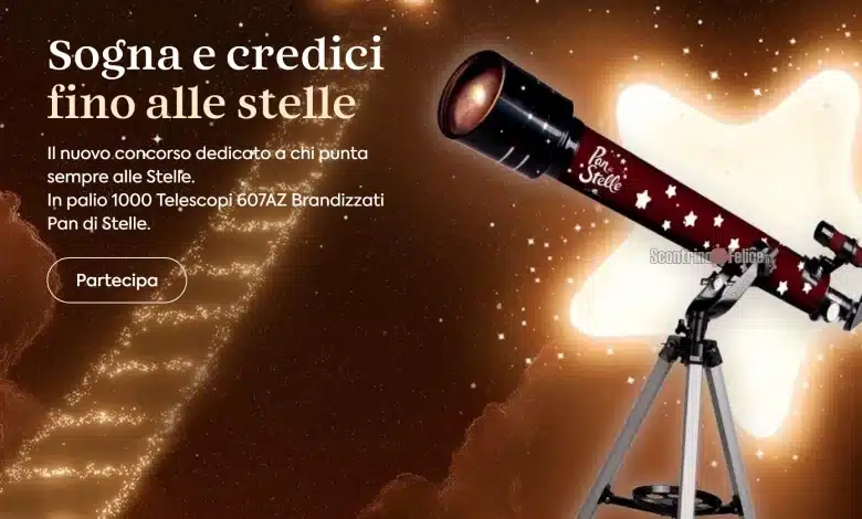 Concorso Pan Di Stelle: in palio 1.000 telescopi