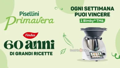 concorso pisellini Findus "60 anni di grandi ricette"