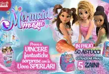 Concorso uova di Pasqua Mermaid Magic Sperlari: vinci astucci e zaini