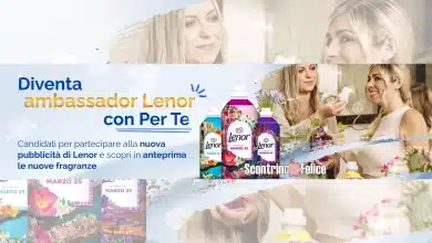 Diventa Ambassador Lenor: partecipa alla nuova pubblicità