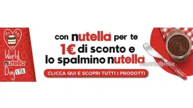 Omaggio Nutella Spalmino da Esselunga