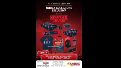 Raccolta bollini Conad Stranger Things