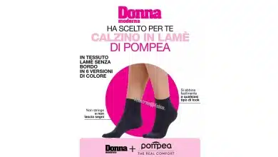 Affari in Edicola: Donna Moderna con calzini Pompea