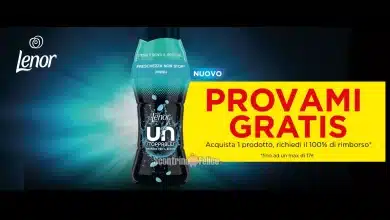 Cashback Lenor Profumatore Provami Gratis