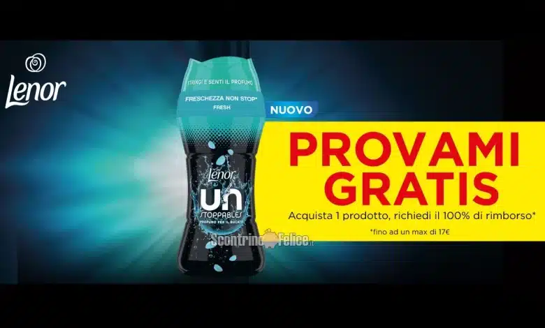 Cashback Lenor Profumatore Provami Gratis