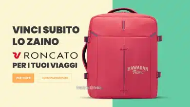 Concorso Hawaiian Tropic: vinci zaini Roncato per i tuoi viaggi