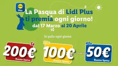 Concorso Lidl Pasqua 2025