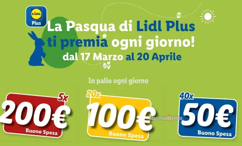 Concorso Lidl Pasqua 2025