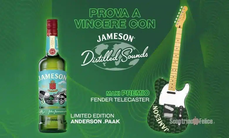 Concorso gratuito Jameson: vinci chitarra Fender Telecaster