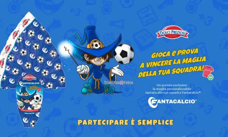 Concorso uova di Pasqua Fantacalcio Dolci Preziosi 2025