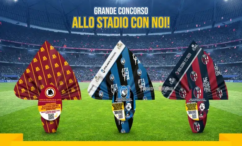 Concorso uova di Pasqua Icam Squadre di Calcio 2025: vinci abbonamenti allo stadio