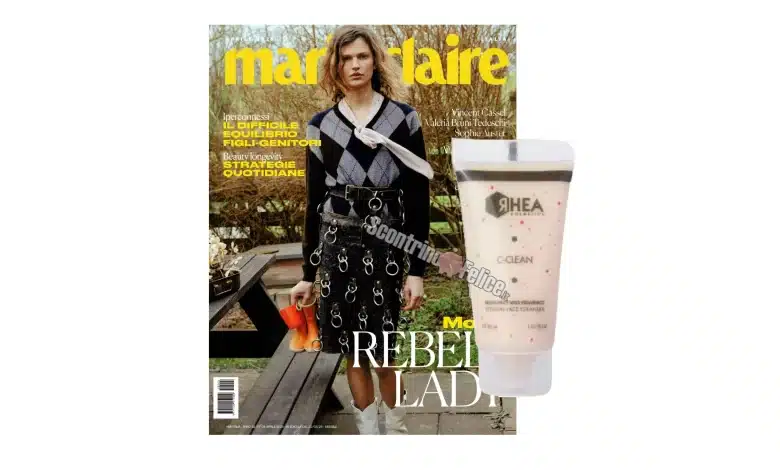 In Edicola Detergente viso vitaminico Rhea con Marie Claire