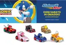 Macchinine Sonic in regalo da Eurospin