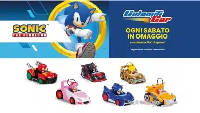 Macchinine Sonic in regalo da Eurospin