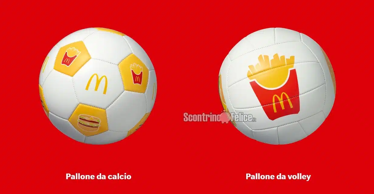 Pallone McDonald's "Menu a Palla": scopri come averlo 1