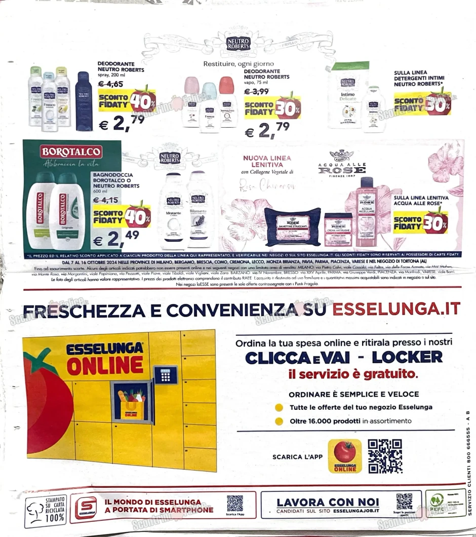 Anteprima nuovo volantino Esselunga dal 7 al 16 ottobre 2024 21